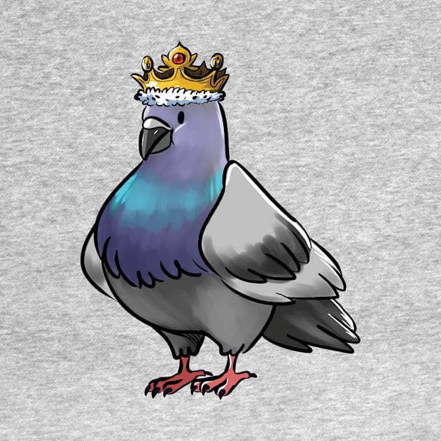 King Pigeon by angeliraferart